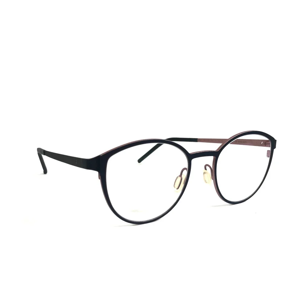 Blackfin Eyeglasses Frames BF807 ARCH CAPE COL. 753 Matte Black Pink 50-20-145